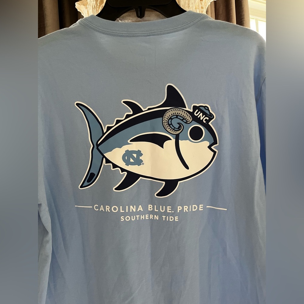 UNC Tar-heels Southern Tide Colab long sleeve men’s shirt